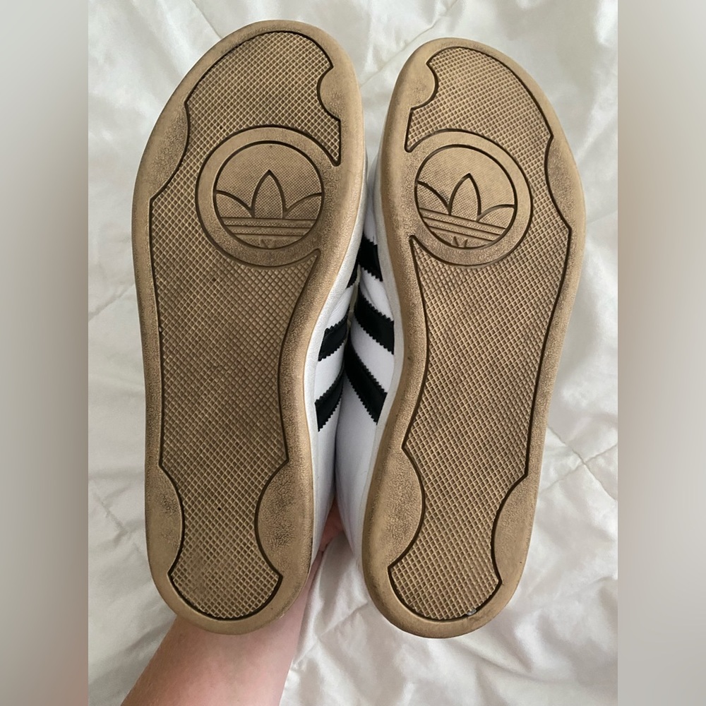 Adidas black and white high top shoes - Picture 7 of 8